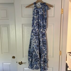Blue dress Ann Taylor